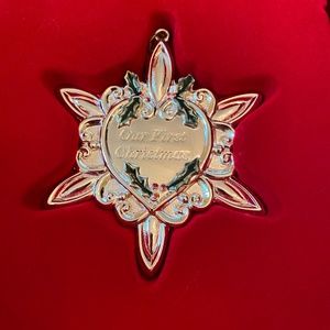 Our First Christmas Ornament 2008